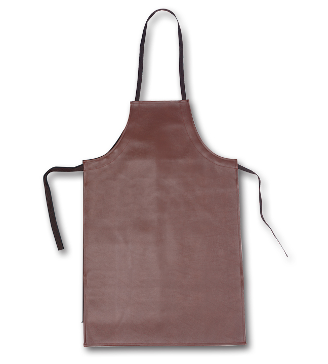 Brown Naugahyde Adjustable Apron 26"L x 42"W